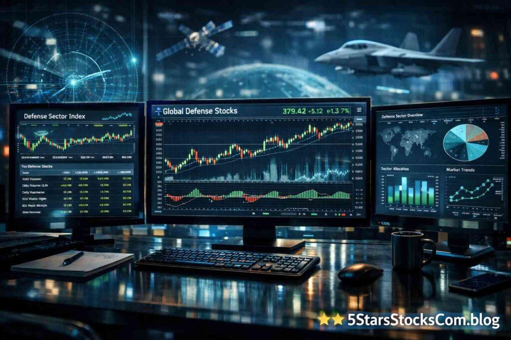5starsstocks defense sector stocks analysis and global defense industry